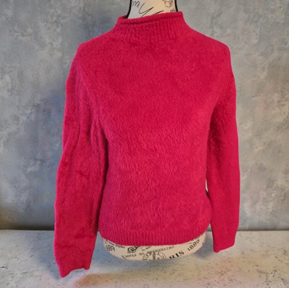 Universal Thread‎ Fuchsia Cowl Neck Sweater